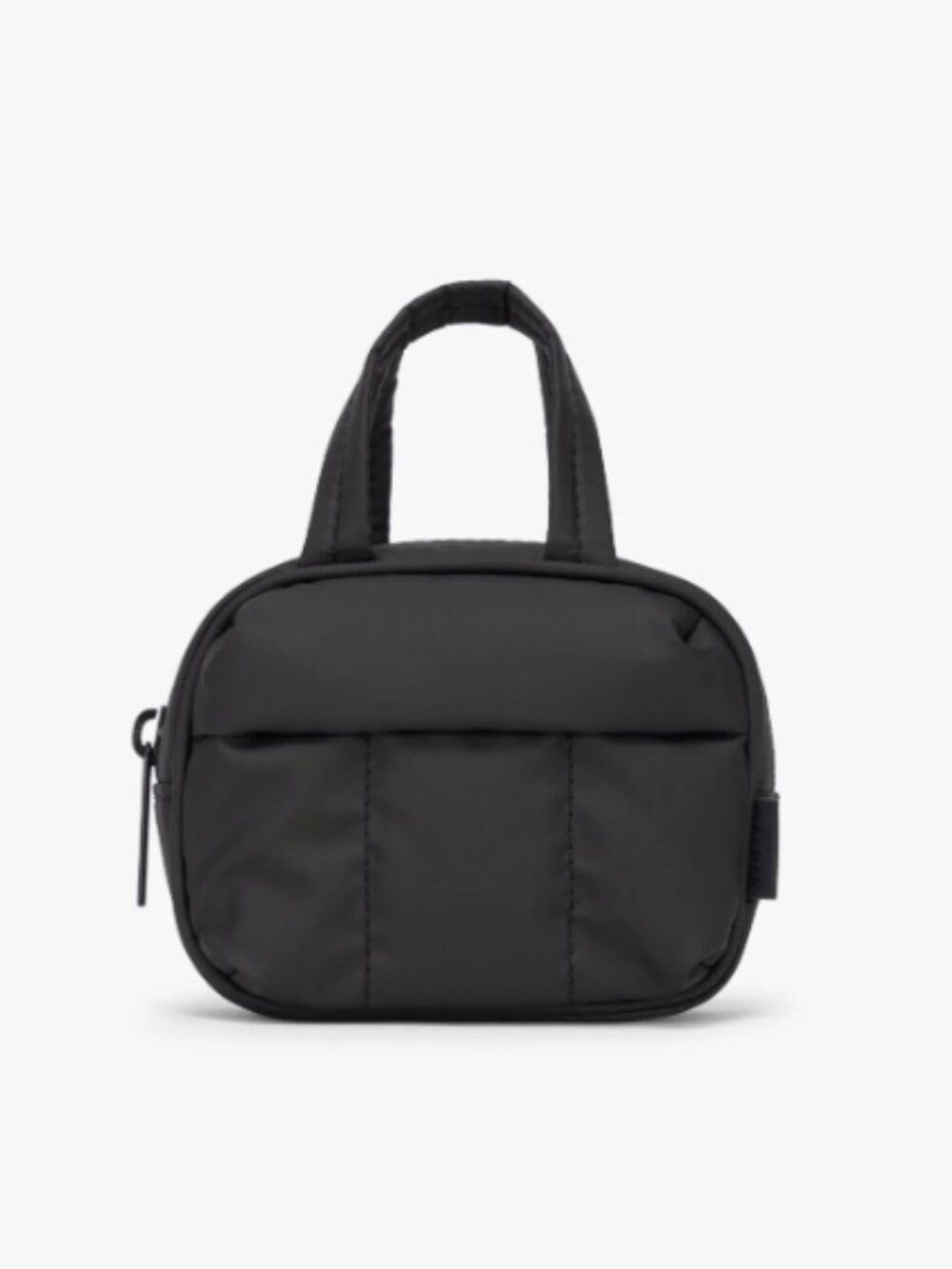 Calpak Luka Duffel Zip Bag Charm in Matte Black